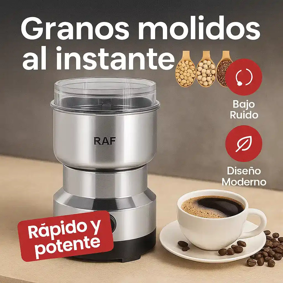RAF® Electric Grinder – Molino Eléctrico para Café y Granos