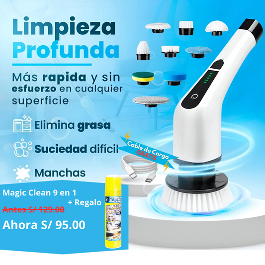 Cepillo Multifuncional 9 en 1 + 🎁 1 Regalo 🎁