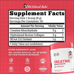 CREATINE MONOHYDRATADA ORIGINAL 5 EN 1 +COLAGENO