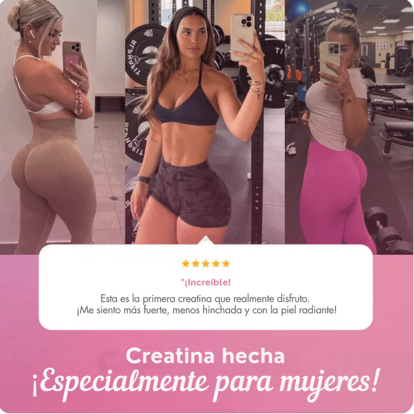 CREATINE MONOHYDRATADA ORIGINAL 5 EN 1 +COLAGENO